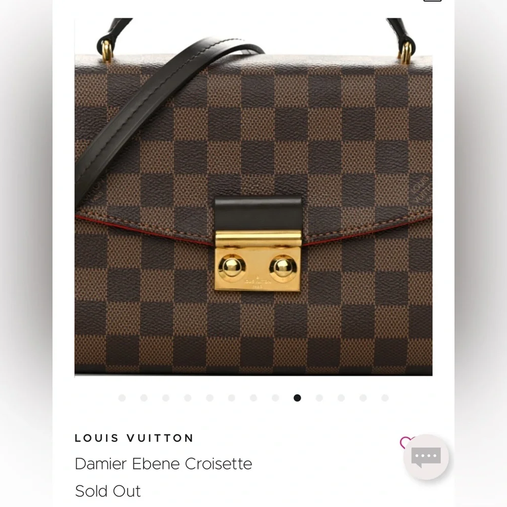 Louis Vuitton Brown Damier Ebene Satchel